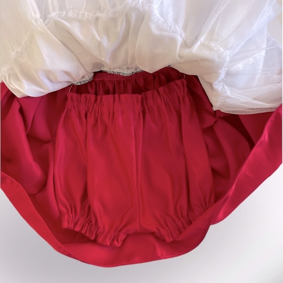 Beautiful Baby Girl American Princess Red & Black Dress 24 Months - Picture 5 of 5